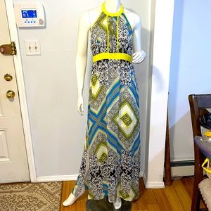 Hanger Boutique- halter maxi dress